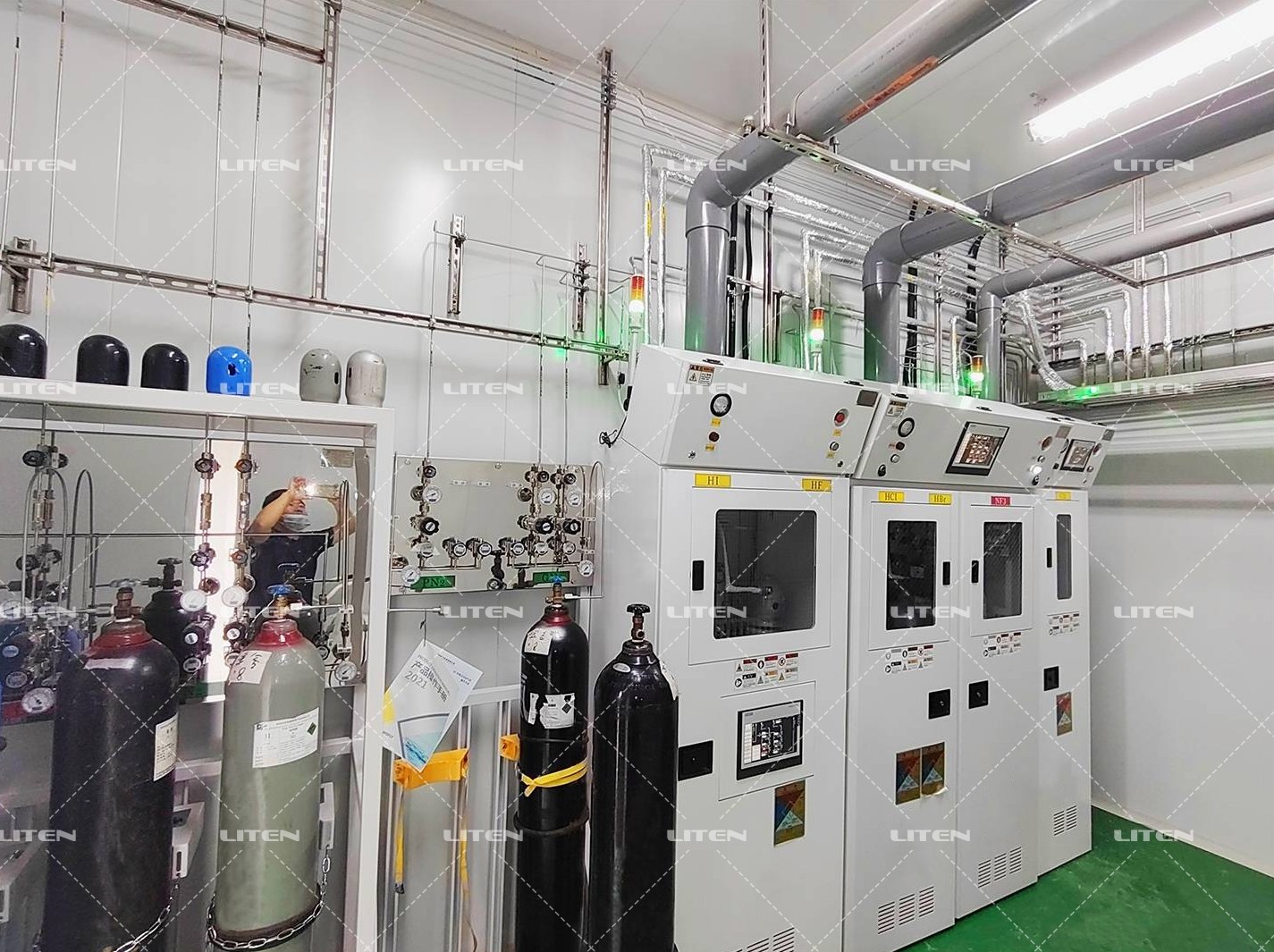  specialty gases system