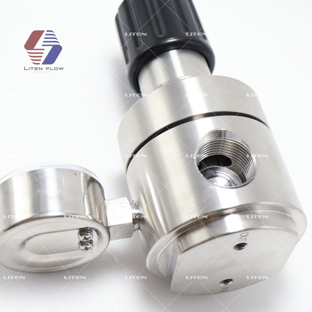 SR2300 purge-friendly internal flow channel