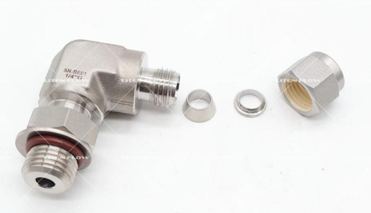 LITEN Positionable Male Elbow with Disk O-Ring product view