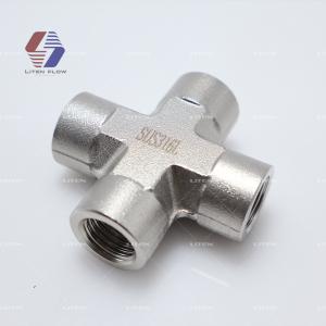 316 SS Pipe Fitting Cross 1/8