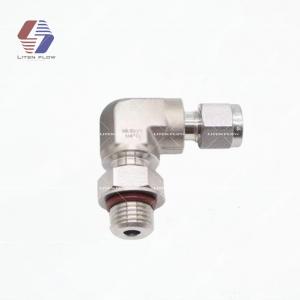 Positionable 90° Male Elbow with Disk O-Ring